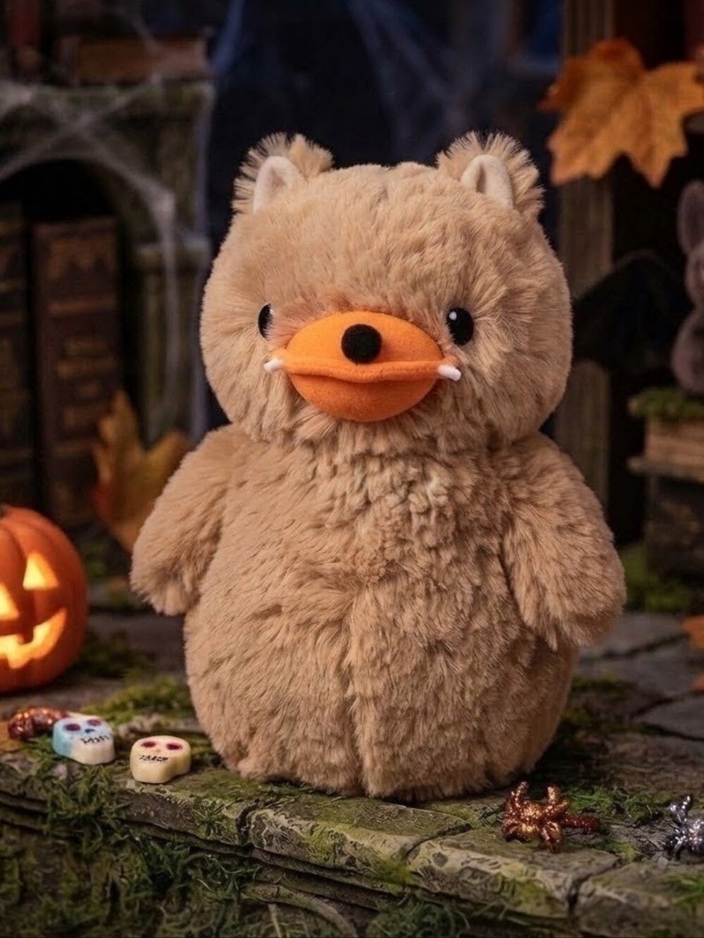 Way To Celebrate 14" Quackerz Werewolf Duck Plush Stuffed Animal Halloween Decor